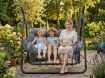Chomik Двухместное подвесное кресло-гамак Poly — антрацитовый цвет, антрацитовая подушка, антрацитовая рама, FAT0456 - Home Club, изображение 11