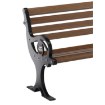 Garden Line Алюминиевая садовая скамейка «Charlotte» 150 x 58 x 74 см, ATO4096 - Home Club, изображение 3