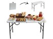 Garden Line Складной Туристический/Кейтеринговый Стол 120 x 60 x 74 См, ZUM2538 - Home Club, изображение 5