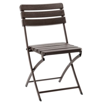Garden Line Складне Садове Крісло 55 x 46 x 81 См Брунатне, ZUM1015 - Home Club
