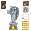 Chomik Фигура Стоящего Ангела С Крестом, Светодиодная, 13,5 x 8,5 x 25,5 См, С Вазоном Для Цветов, DED3891 - Home Club, изображение 12