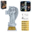 Chomik Фигура Стоящего Ангела С Крестом, Светодиодная, 13,5 x 8,5 x 25,5 См, С Вазоном Для Цветов, DED3891 - Home Club, изображение 15
