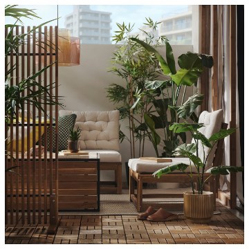 ИКЕА Искусственное растение в горшке FEJKA ФЕЙКА, 106.152.44 - Home Club