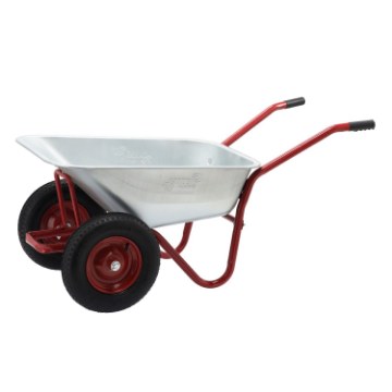 Garden Line Тачка - Ємність 140 л - Червона, HAT0671 - Home Club