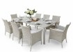 Garden Line Набор Садовой Мебели / 8 Кресел + Большой Стол / Серый, ABI3661 - Home Club, изображение 3