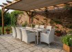 Garden Line Набор Садовой Мебели / 8 Кресел + Большой Стол / Серый, ABI3661 - Home Club, изображение 5