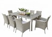 Garden Line Набор Садовой Мебели / 8 Кресел + Большой Стол / Серый, ABI3661 - Home Club, изображение 7