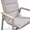 Garden Line Алюмінієве Садове Крісло Polywood 64 x 55 x 91 См Бежеве, RIT9484 - Home Club, зображення 6