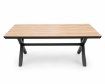 Chomik Алюмінієвий Садовий Стіл З Стільницею Polywood 180 x 100 x 75 См Темно-Сірий, RIT6259 - Home Club, зображення 2