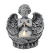 Chomik Фигурка Ангела, Обвергающего Своими Крыльями Свечку, С Подсветкой Led, 13 x 11 x 13 См, DED0081 - Home Club, изображение 3