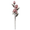 Garden Line Декоративный цветок — Роза, 4 бутона, 90 см, розовый, TER3020 - Home Club, изображение 3