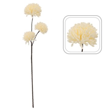 Garden Line Декоративный цветок — 80 см, белый, TER3143 - Home Club