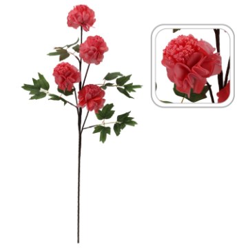 Garden Line Декоративный цветок — вишня, 4 цветка, 94 см, белый, TER3204 - Home Club
