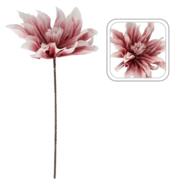 Garden Line Декоративный цветок — 80 см, розовый, TER3273 - Home Club