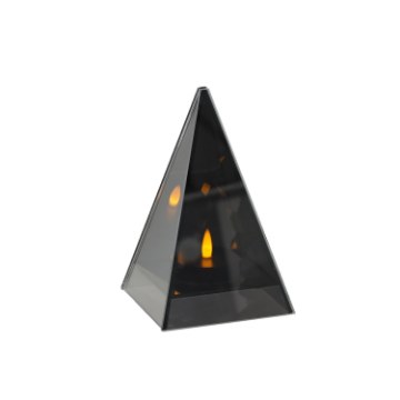Chomik Світловий Ліхтар Led 12 x 12 x 19 См «Піраміда», LED5512 - Home Club