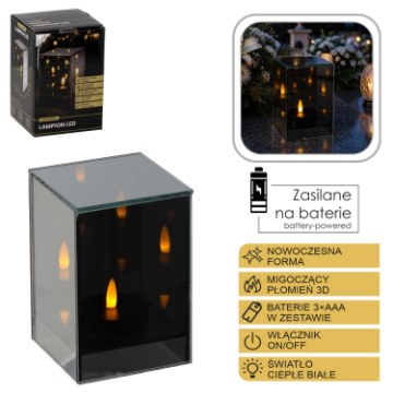 Chomik Светильник Led 10 x 10 x 15 см, кубик, LED5529 - Home Club