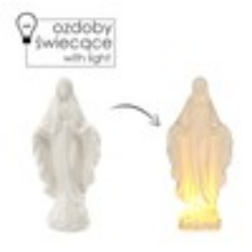 Chomik Фігурка Св. Марія Led Вис. 23,5 См, SID3584 - Home Club