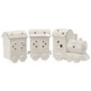 Chomik Фігурка Різдво. - Потяг З Вагонями Білий 28,8 x 6,6 x 10,5 См Led, GOT1207 - Home Club