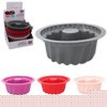 Chomik Силиконовая форма для кекса, диаметр 23 x 9,5 см, OKY0566 - Home Club