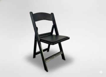 Garden Line Складной стул для кейтеринга, чёрный, ZUM6303 - Home Club