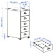 ИКЕА Комод на колесах HELMER ХЕЛЬМЕР, 206.250.25 - Home Club, изображение 3