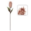 Garden Line Декоративный цветок — 76 см, розовый, TER3037 - Home Club, изображение 3
