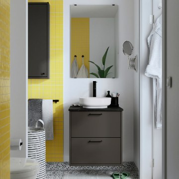 ИКЕА Умывальник и тумба с ящиками HAVBÄCK / VINDELÄLVEN, 496.224.51 - Home Club