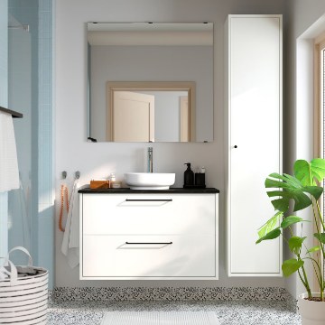 ИКЕА Умывальник и тумба с ящиками HAVBÄCK / VINDELÄLVEN, 496.224.65 - Home Club