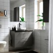 ИКЕА Умывальник и тумба с ящиками HAVBÄCK / VINDELÄLVEN, 196.224.57 - Home Club, изображение 2