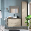 ИКЕА Умывальник и тумба с ящиками HAVBÄCK / VINDELÄLVEN, 396.224.61 - Home Club, изображение 2