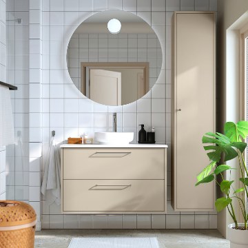 ИКЕА Умывальник и тумба с ящиками HAVBÄCK / VINDELÄLVEN, 196.224.62 - Home Club