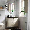 ИКЕА Умывальник и тумба с ящиками HAVBÄCK / VINDELÄLVEN, 596.224.55 - Home Club, изображение 2