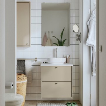 ИКЕА Умывальник и тумба с ящиками HAVBÄCK / VINDELÄLVEN, 696.224.50 - Home Club