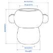 ИКЕА Ваза IKEA PS 2026, 906.185.59 - Home Club, изображение 5