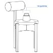 ІКЕА Стілець IKEA PS 2026, 206.178.79 - Home Club, зображення 7