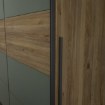 Forte Розсувна шафа 270 см Narago Дуб Mauvella/Шавлія, NRGS82511-M748 - Home Club, зображення 8