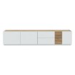 Forte Тв-тумба з висувними ящиками, 240 см, Lewisville, Secret Grey/Дуб Валенсія, LWST141-M829 - Home Club, зображення 2