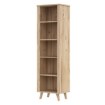 Forte Узкий стеллаж шириной 60 см Vankka «Дубовая доска», VNKR711-L25 - Home Club, изображение 7