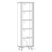 Forte Узкий стеллаж шириной 60 см Vankka «Дубовая доска», VNKR711-L25 - Home Club, изображение 9