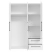 Forte Шафа 150 см з висувними ящиками, біла, MKSS833-120 - Home Club, зображення 3