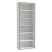 Forte Відкрита полиця 85 см Keflavik, білий/дуб Artisan, KFLR823-C881 - Home Club, зображення 3