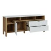 Forte Тв-тумба з висувними ящиками 160 см Saitama Дуб Mauvella/Secret Grey, SQMT221R-M826 - Home Club, зображення 5
