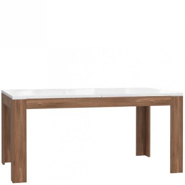 Forte Розкладний стіл 160x90 см Saint Tropez Дуб Сангалло/Білий, XELT16-J33 - Home Club