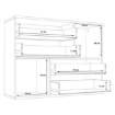 Forte Комод, SKVK46-C752 - Home Club, зображення 6