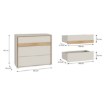 Forte Комод із шухлядами, WEXK211-M820 - Home Club, зображення 6