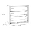 Forte Комод із шухлядами, WEXK211-M820 - Home Club, зображення 7