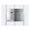 Forte Шафа з дзеркалом 270 см Narago, біла, RXGS82511-120 - Home Club, зображення 2