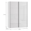 Forte Шкаф для одежды, SSQS72411-C04 - Home Club, изображение 7