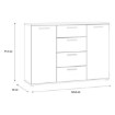 Forte Комод, HLNK26-C754 - Home Club, изображение 7