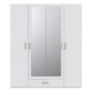 Forte Шкаф с зеркалом 180 см с ящиком Econobox 2, белый, ECBS944-120 - Home Club, изображение 2